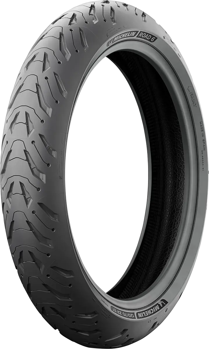 Michelin Tire - Road 6 - Front - 110/80Zr19 - (59W) 29710 1
