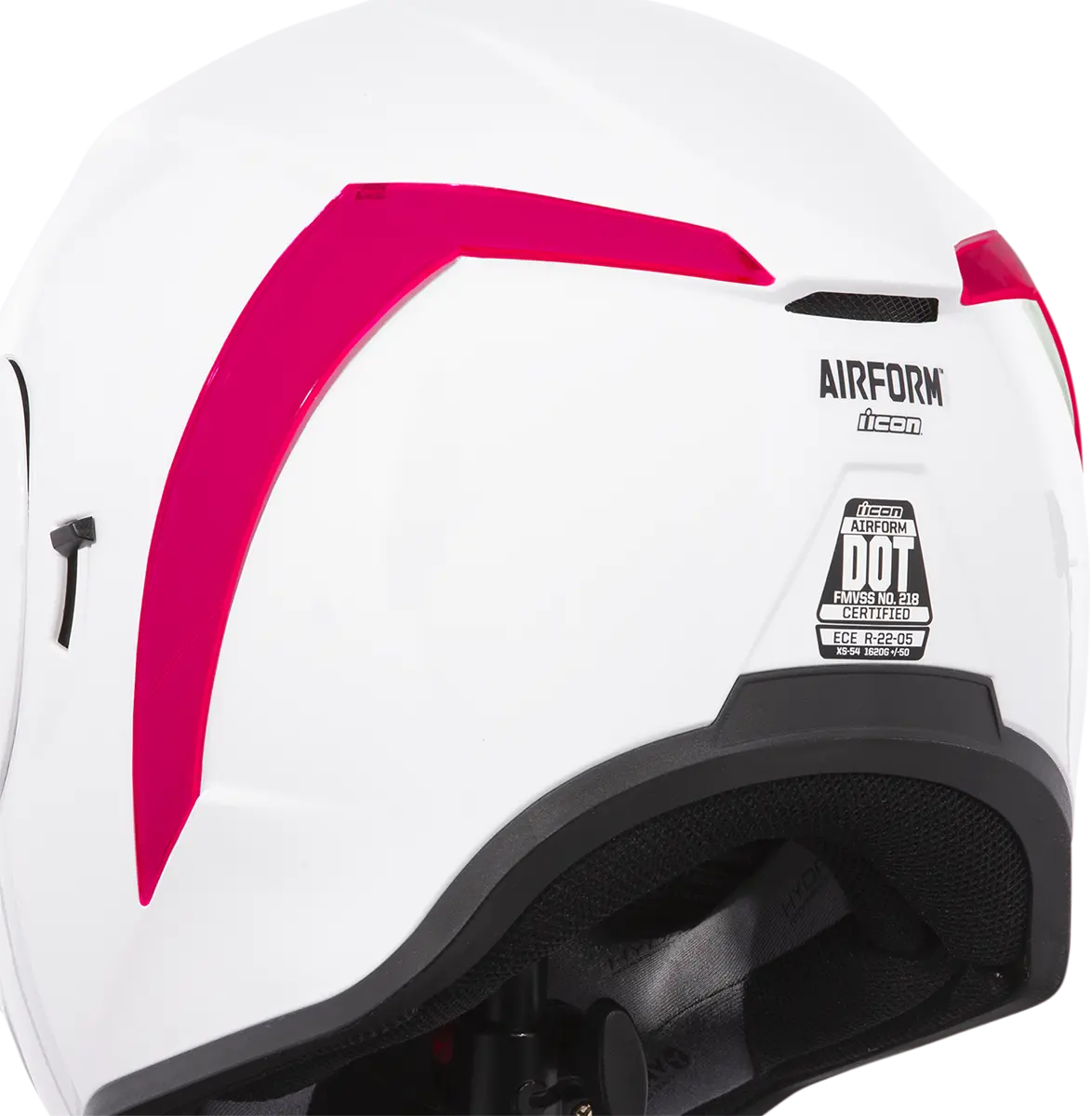 Icon Airform™ Rear Spoiler - Dayglo Red 0133-1310 1