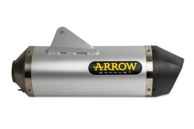72623Ak  Arrow Husqvarna 701 Enduro Supermoto 17-24 Homologated Aluminium Race Tech Silencer With Carbon End Cap For Arrow Link Pipe 72623Ak 1