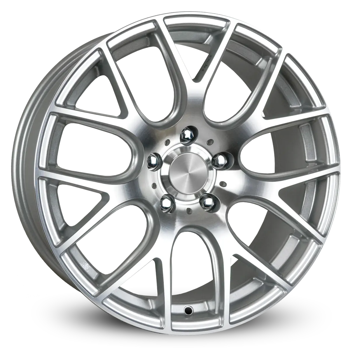 Pro Spoke | Silver Machined Face | 18X8.0 ( 5X120 ) 1