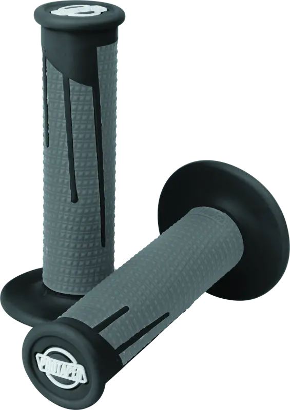 Protaper Full Diamond Clamp-On Grips - Black/Dark Gray 1