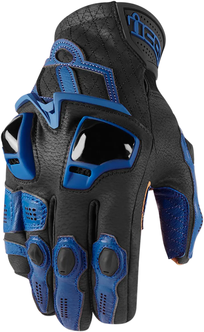 Icon Hypersport™ Short Gloves - Blue - Medium 3301-3540 1