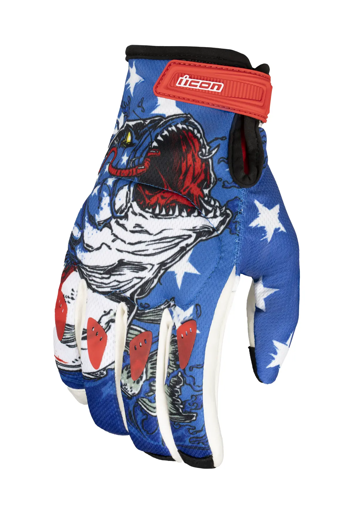 Icon Hooligan Basstard™ Gloves - Blue - Medium 33014834 1
