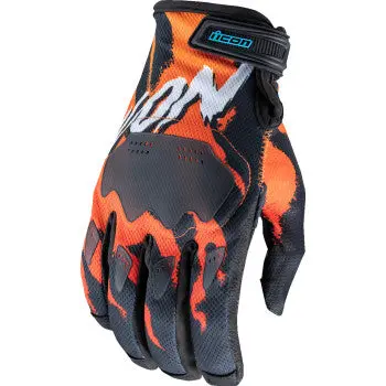 Icon Hooligan™ Rad Dawn Gloves - Orange - 3Xl  3301-4862 1