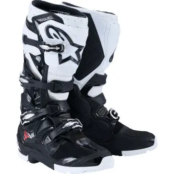 Alpinestars Tech 7 Enduro Boots - Black/White - Us 8 2010426-12-8 1