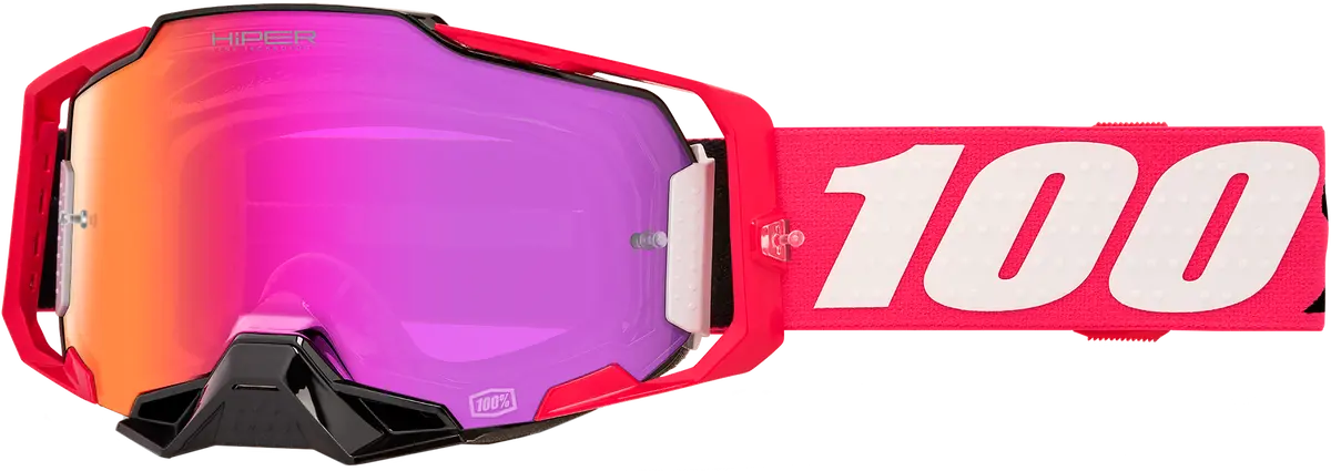 Armega Hiper Goggle Kloug Mirror Dark Red Lens 1