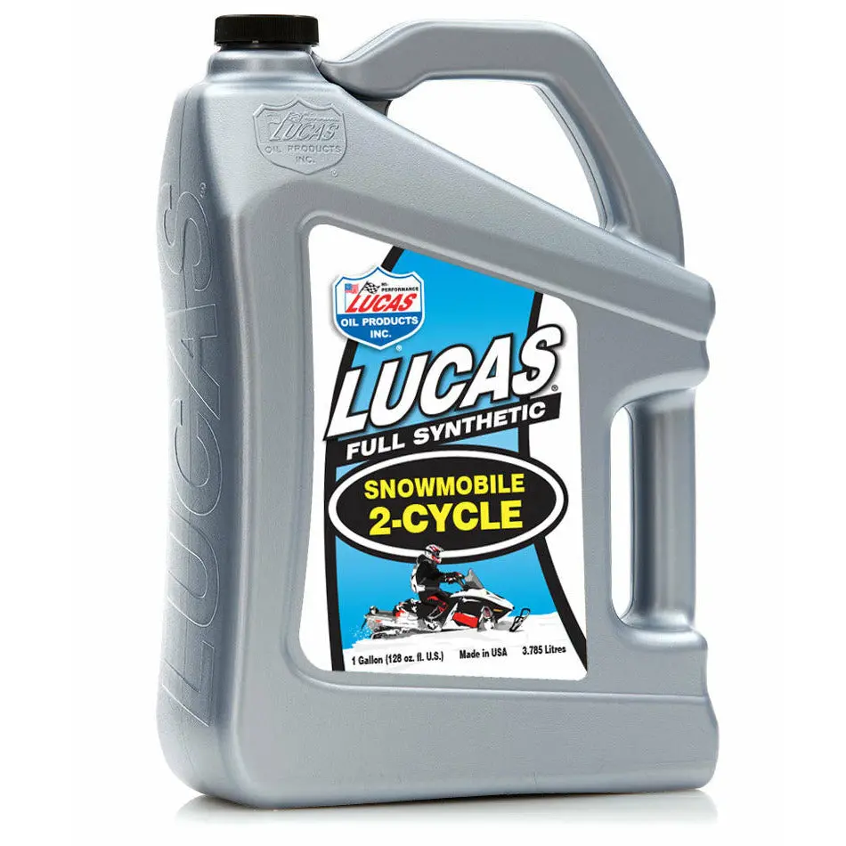 Lucas Synthetic 2-Cycle Snowmobile Oil Gallon 1