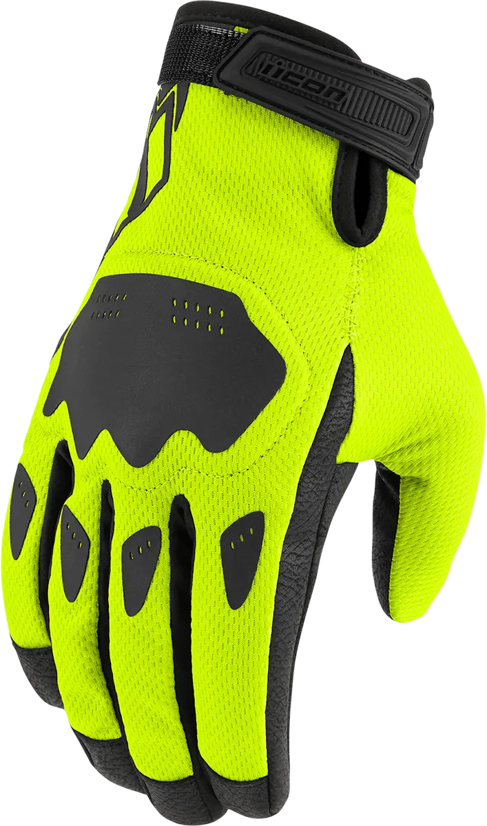 Icon Hooligan™ Ce Gloves - Hi-Vis - Xl 3301-4381 1