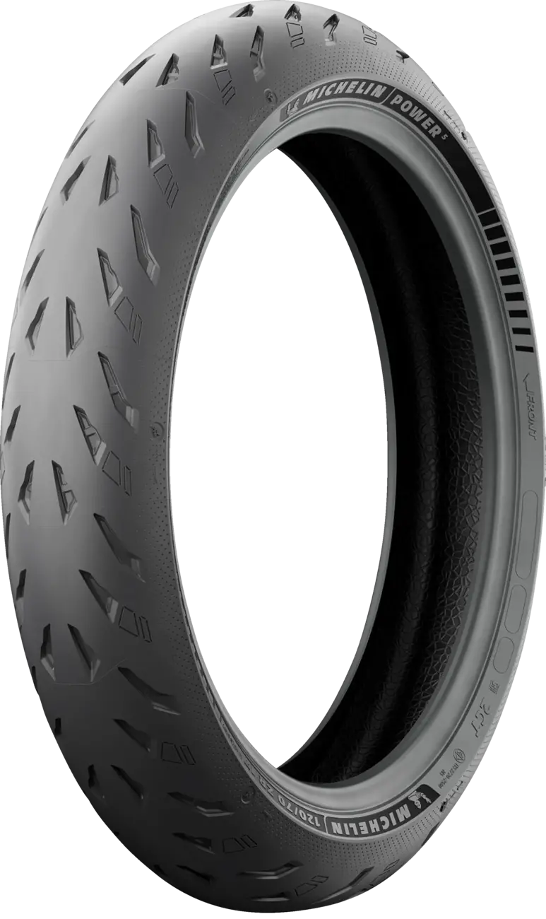 Michelin Tire - Power 5 - Front - 120/70Zr17 - (58W) 82645 1