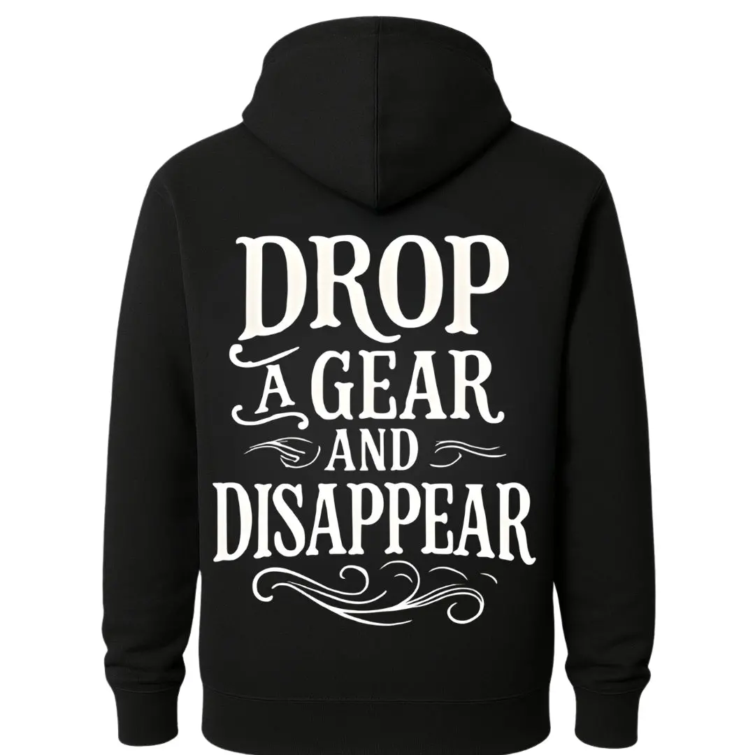 Quotes Biker Hoodie 1