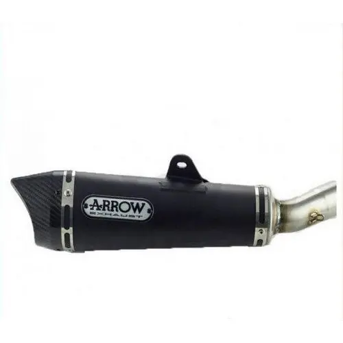 Arrow Hondacb125f'15/16 Homol.X-Kone Nichrom Silencer Carbon End Cap+Steel Link Pipe For Arrow Collector And Link Pipe 51514Xkn 1