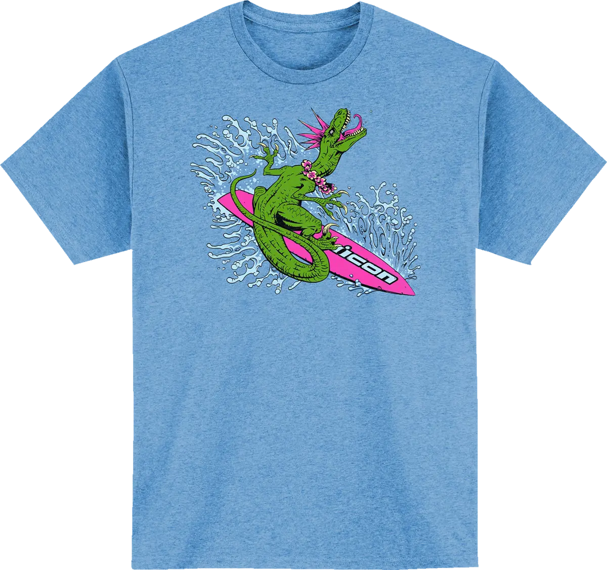 Icon Dino Fury™ T-Shirt - Light Heather Blue - Medium 3030-21965 1