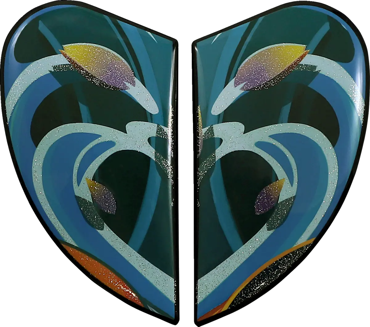Icon Airframe Pro™ Side Plates - Koi - Blue 0133-1355 1