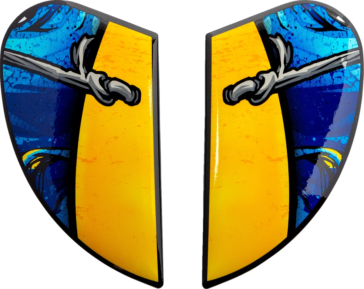 Icon Airform™ Side Plates - Brozak - Blue 0133-1405 1