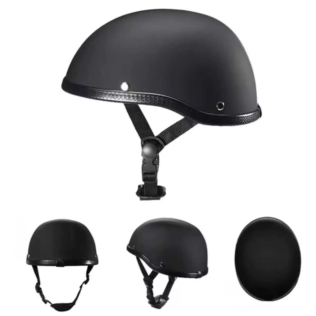 Vintage Motorcycle Cruiserhalf Half Helmet 2
