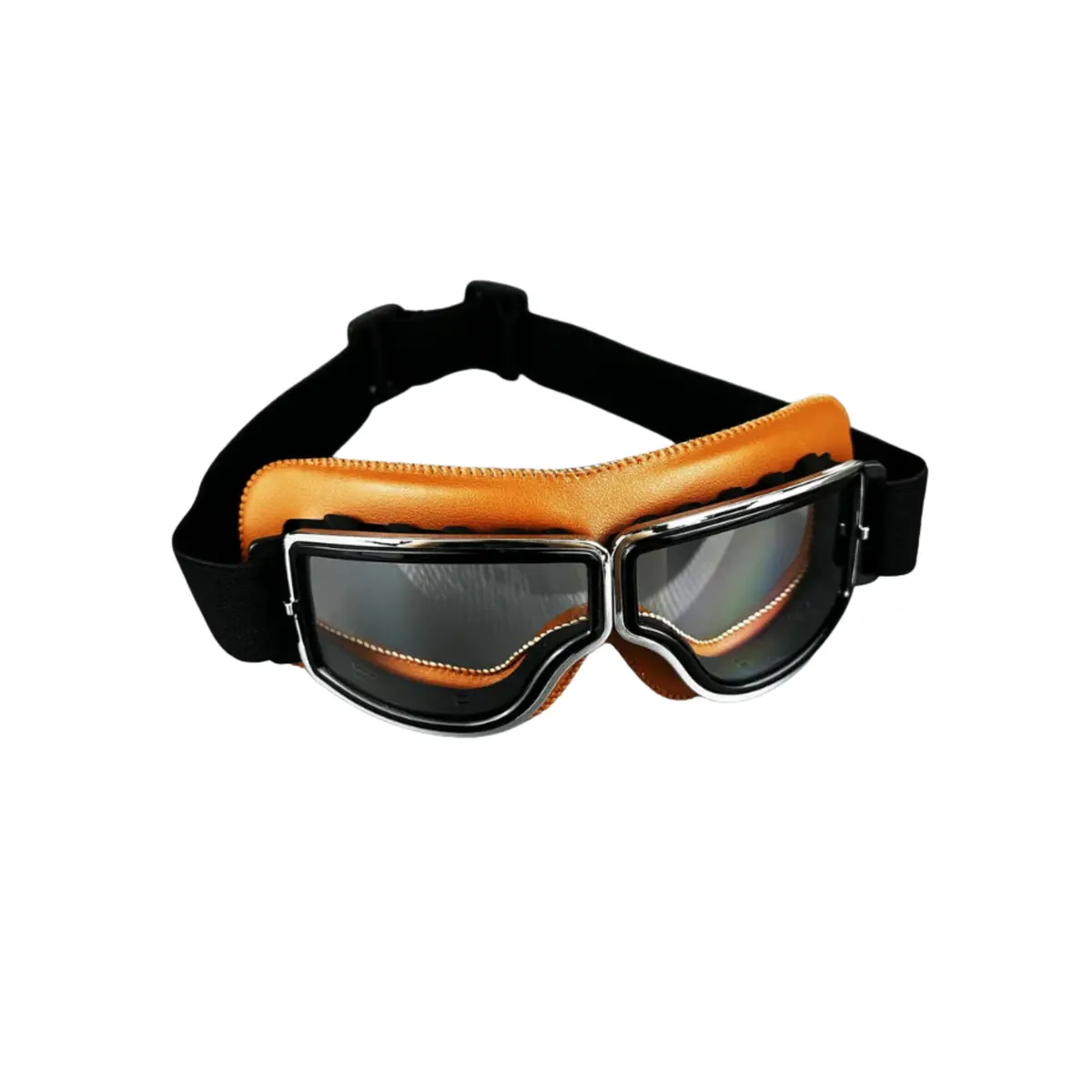 Vintage Leather Motorcycle Goggles 1