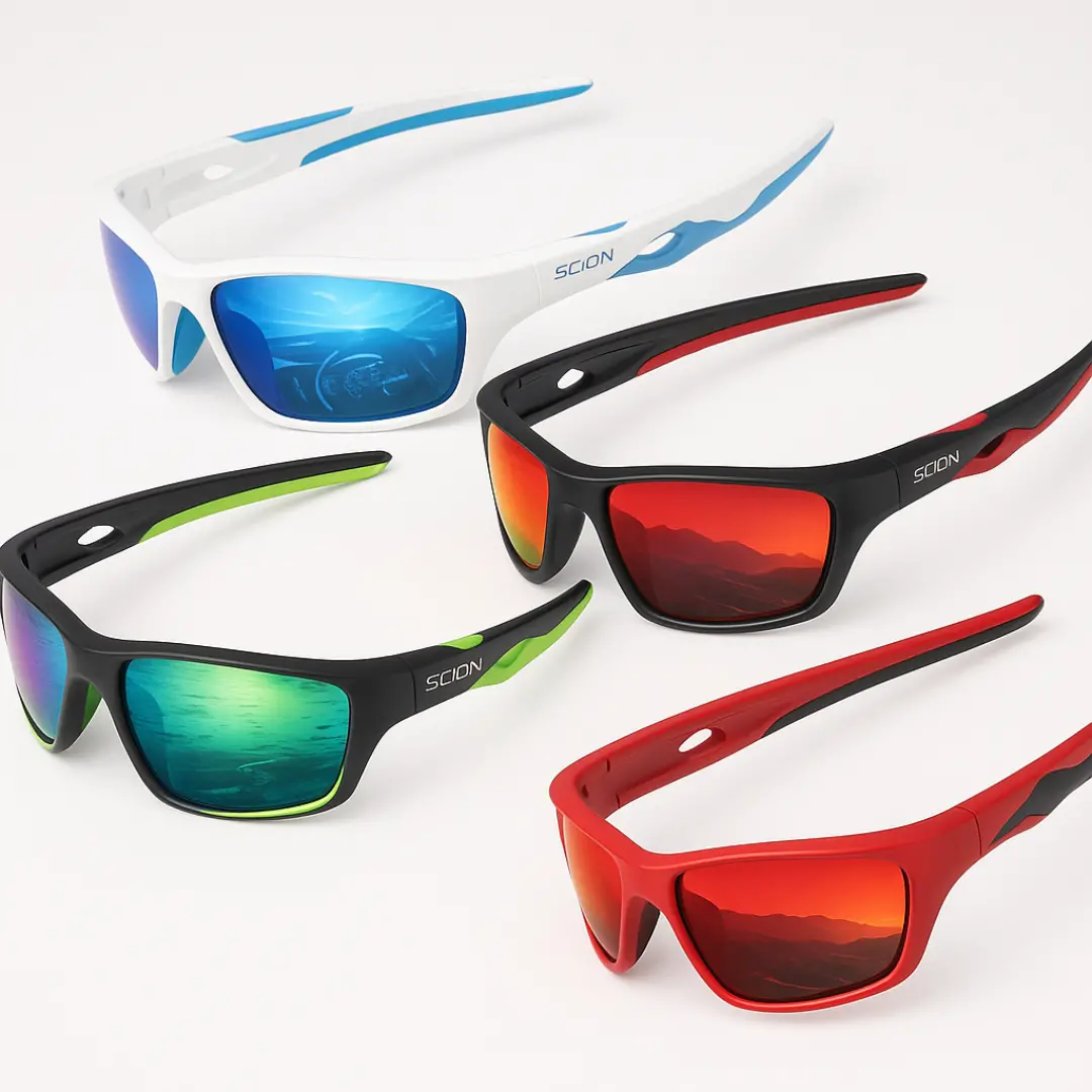 Polarized Impact-Resistant Glasses For Fishing, Cycling, And Shooting 1