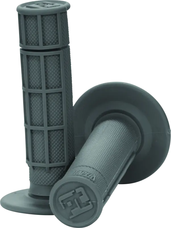 Protaper Race Cut 1/2 Waffle Grips - Grey 1