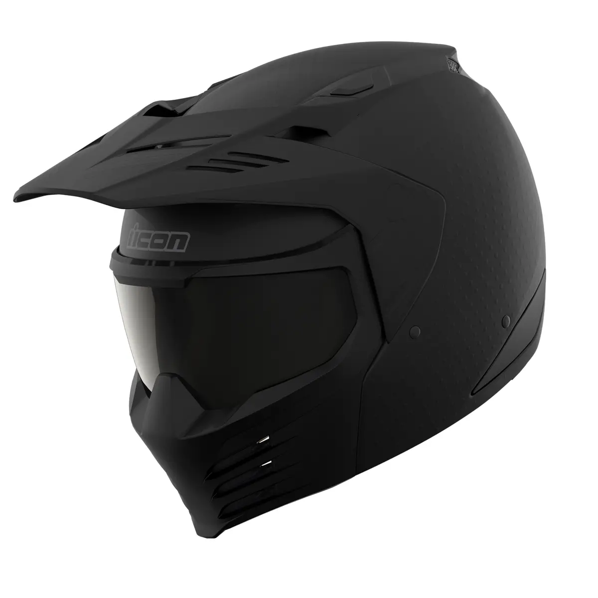 Icon Elsinore™ Helmet - Monotype - Black - Small 0104-3300 1