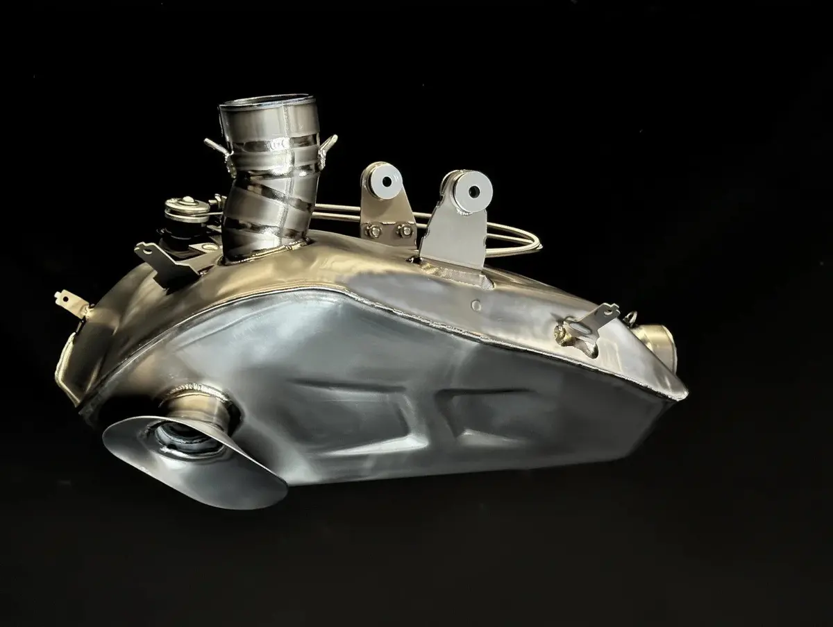 In Stock Vandemon Ducati Panigale V4 / V4s/ V4r & Streetfighter V4 Bimodal Stealth Titanium Slip-On  2018-2024 Ducv4pantiexhwva Va-123 1