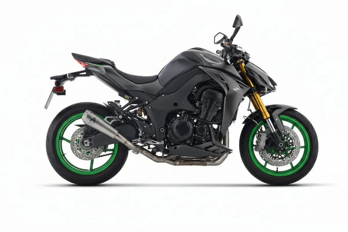 Arrow Kawasaki Z1100 / Z1100se E5+ 25/26 Pro-Race Nichrom "Dark" Exhaust - 77507Pr 1