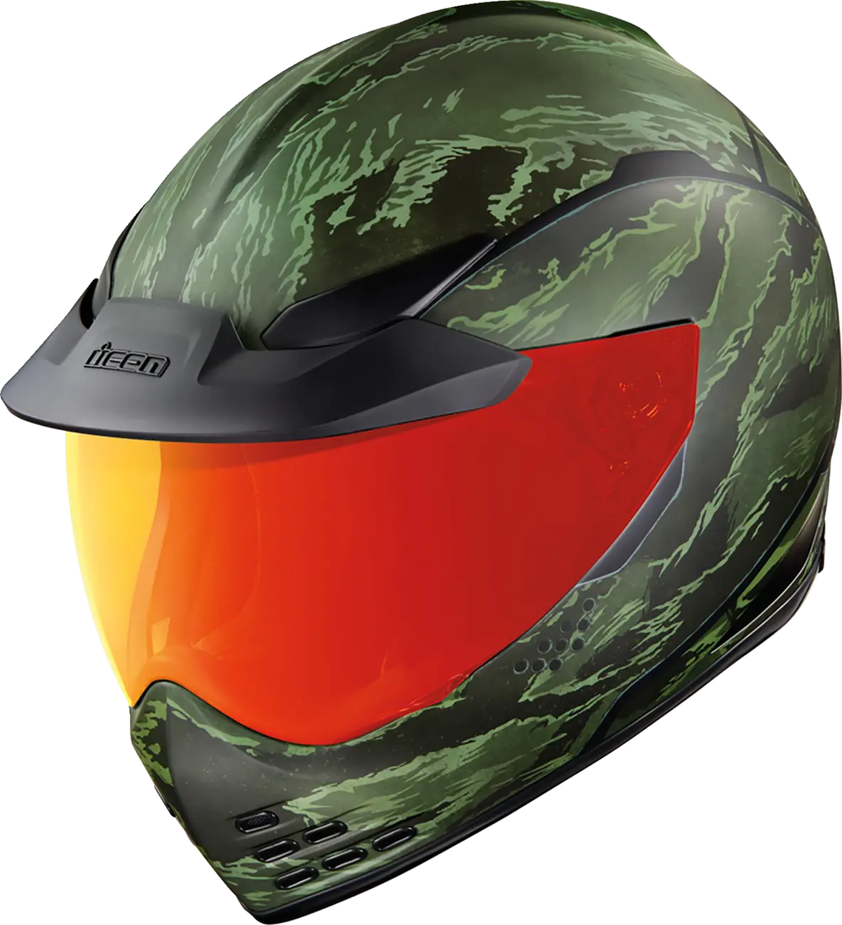Icon Domain™ Helmet - Tiger's Blood - Green - Xs 0101-14923 1