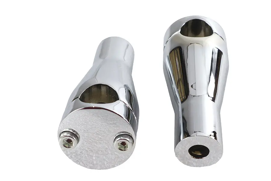 4 Inch Glide Riser Set Chrome - V-Twin Mfg. 1