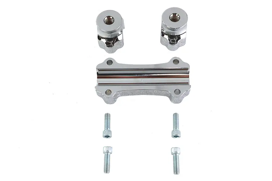 Fat 1 Inch Riser Set Chrome - V-Twin Mfg. 1