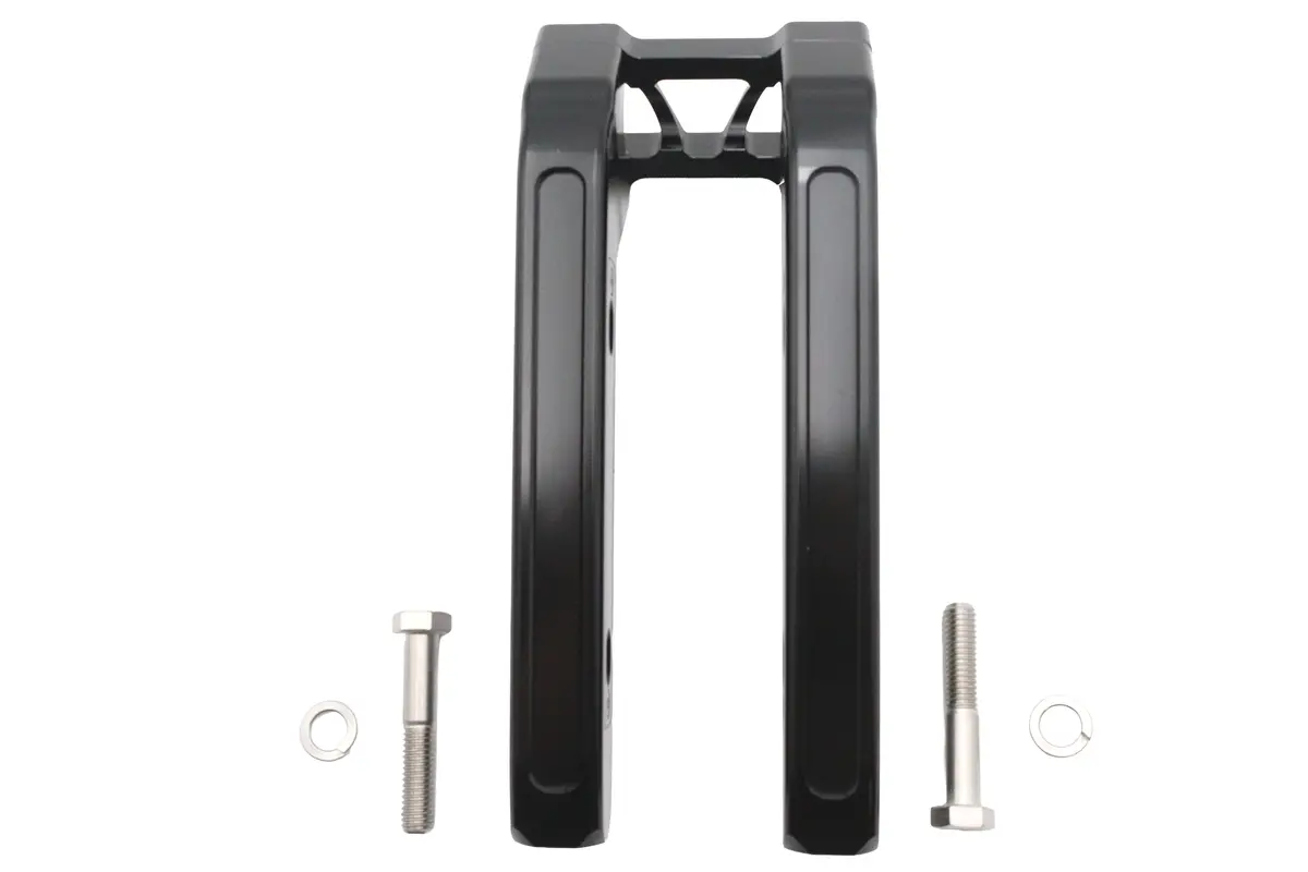 Wyatt Gatling 10 Inch Pirate Style Riser Set Black - V-Twin Mfg. 1