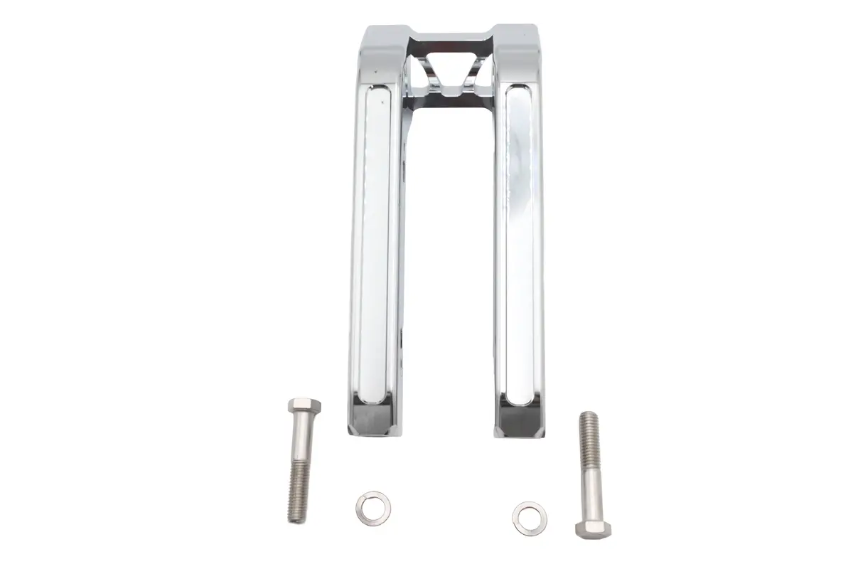 Wyatt Gatling 10 Inch Pirate Style Riser Set Chrome - V-Twin Mfg. 1