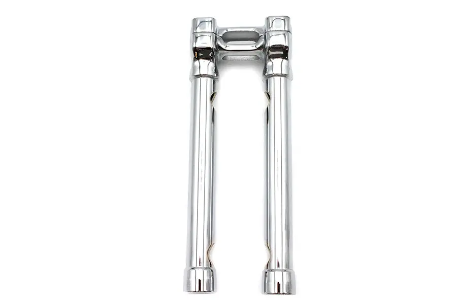 Wyatt Gatling 12 Inch Combat Style Riser Set Chrome - V-Twin Mfg. 1