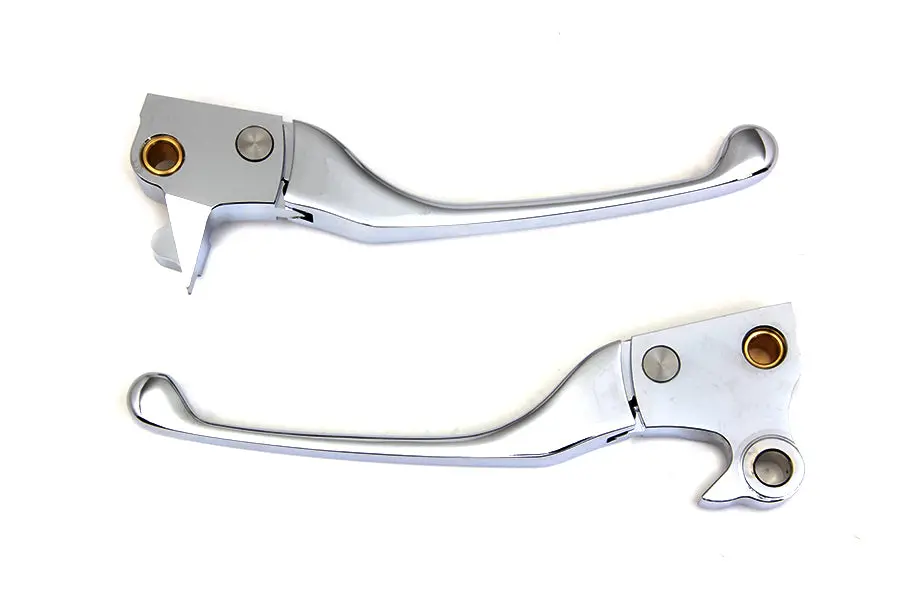 Chrome Adjustable Hand Lever Set - V-Twin Mfg. 1