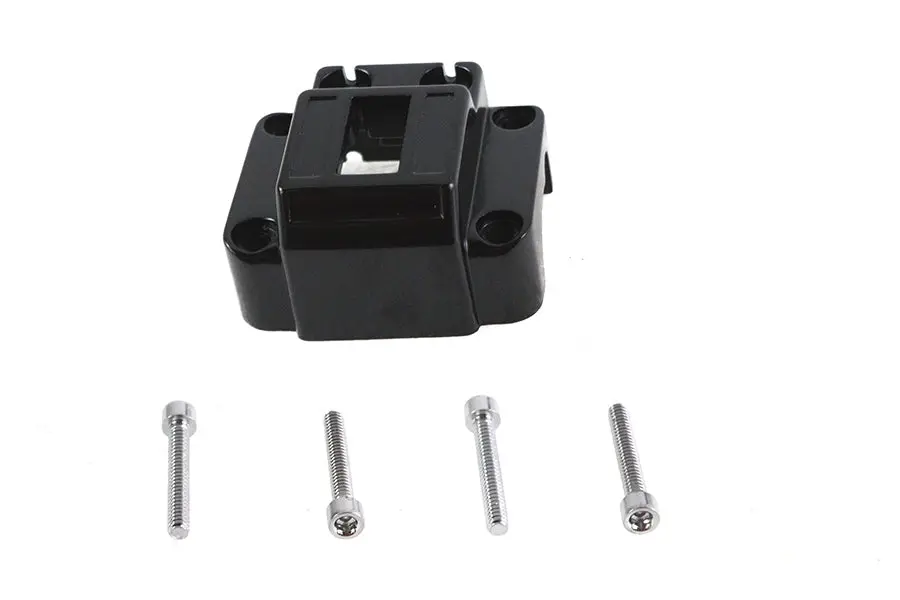 Handlebar Control Switch Housing Black - V-Twin Mfg. 1