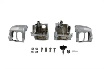 Handlebar Control Switch Housing Kit Chrome - V-Twin Mfg. 1