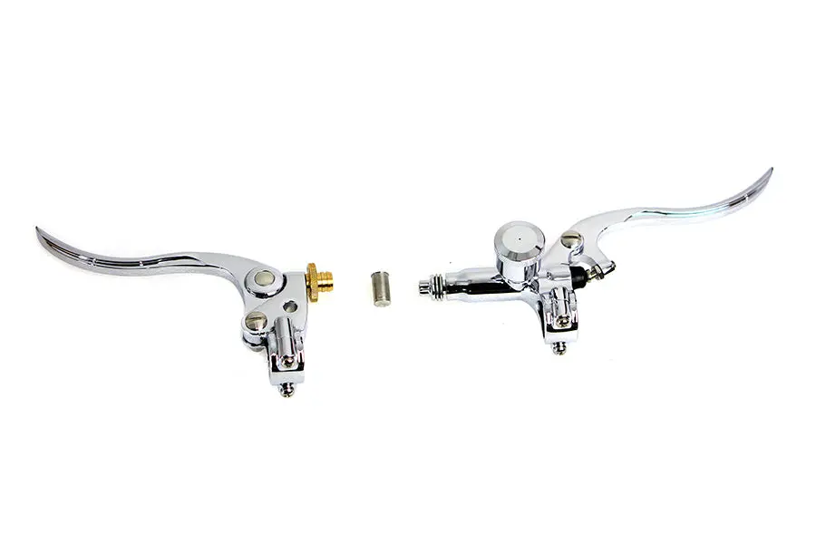 Bobber Hand Control Kit Chrome - V-Twin Mfg. 1