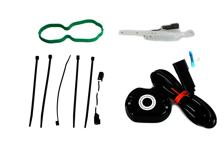 Oe Sportster Fuel Gauge Kit Black - V-Twin Mfg. 1