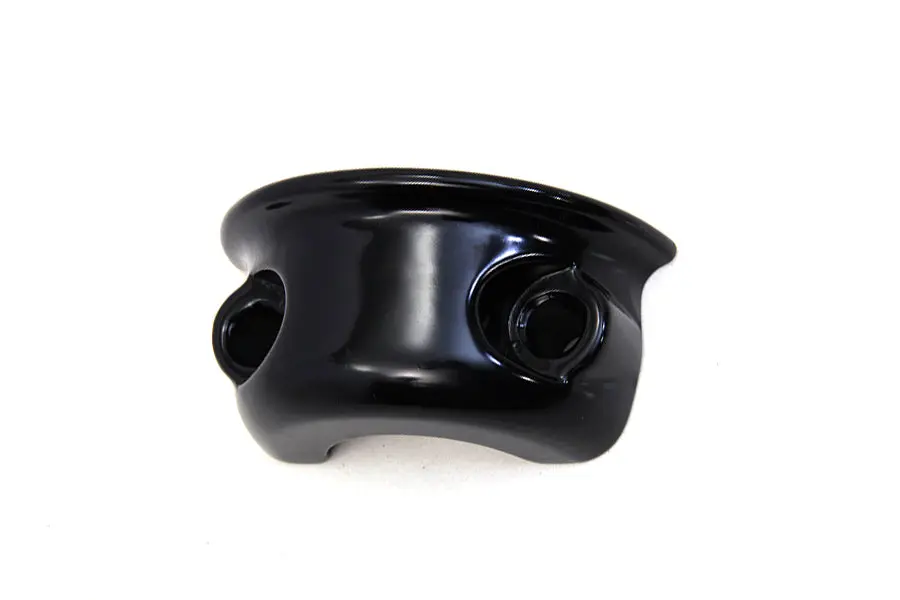 Clutch Bracket And Master Cylinder Clamp Black - V-Twin Mfg. 1