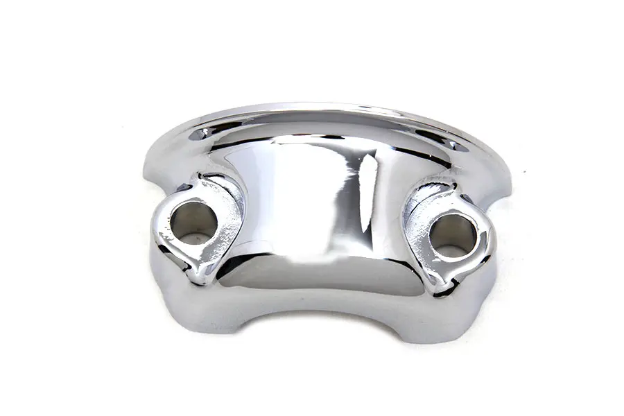 Clutch Hand Lever And Master Cylinder Clamp Chrome - V-Twin Mfg. 1