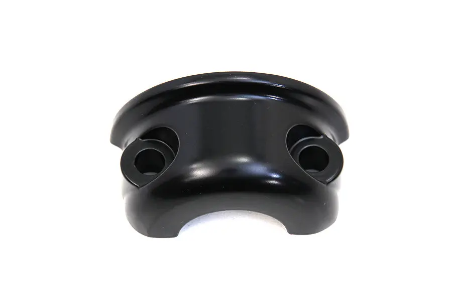Clutch Hand Lever And Master Cylinder Clamp Black - V-Twin Mfg. 1