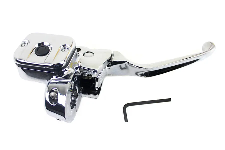 Front Brake Master Cylinder Chrome - V-Twin Mfg. 1