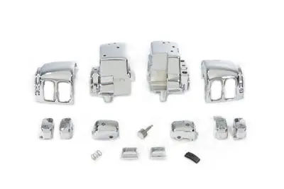 Handlebar Switch Housing Kit Chrome - V-Twin Mfg. 1