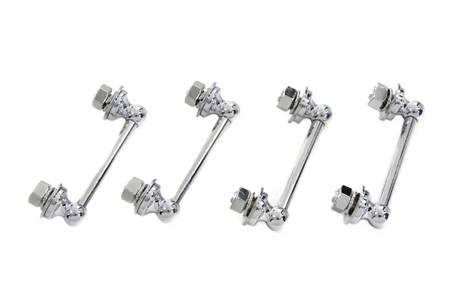 Chrome Saddlebag Hanger Set - V-Twin Mfg. 1