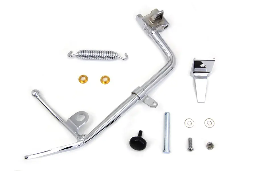 Chrome Kickstand Kit - V-Twin Mfg. 1