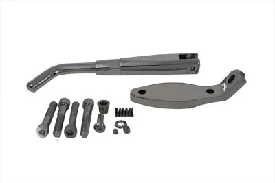 Adjustable Kickstand Chrome With Hidden Spring - V-Twin Mfg. 1