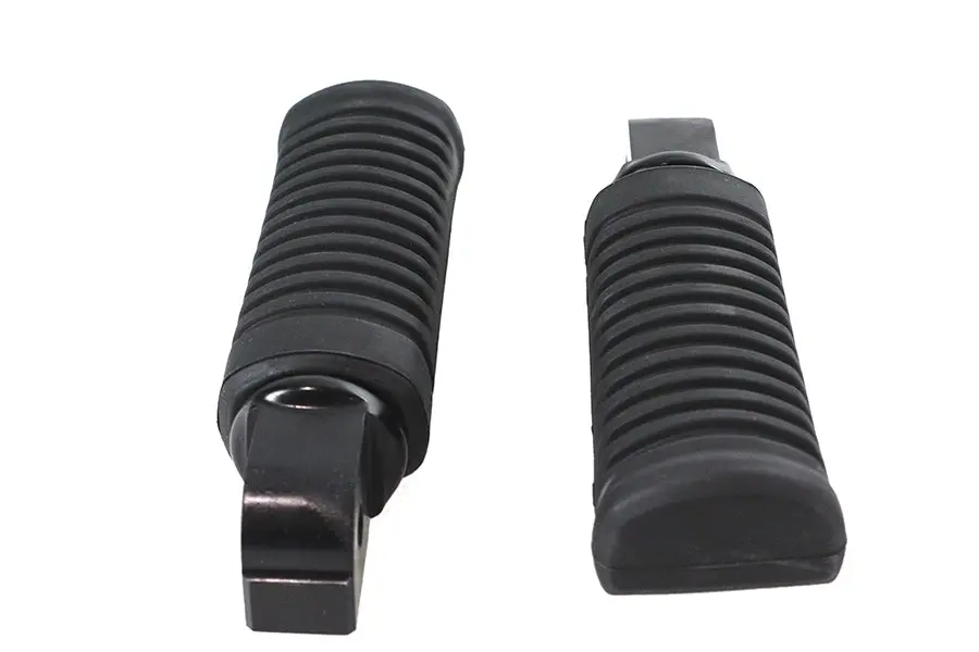 M8 Passenger Footpeg Set Black - V-Twin Mfg. 1