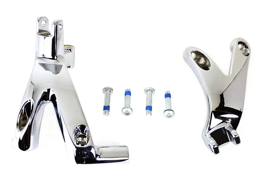 Oe Standard Forward Control Mount Kit Chrome - V-Twin Mfg. 1