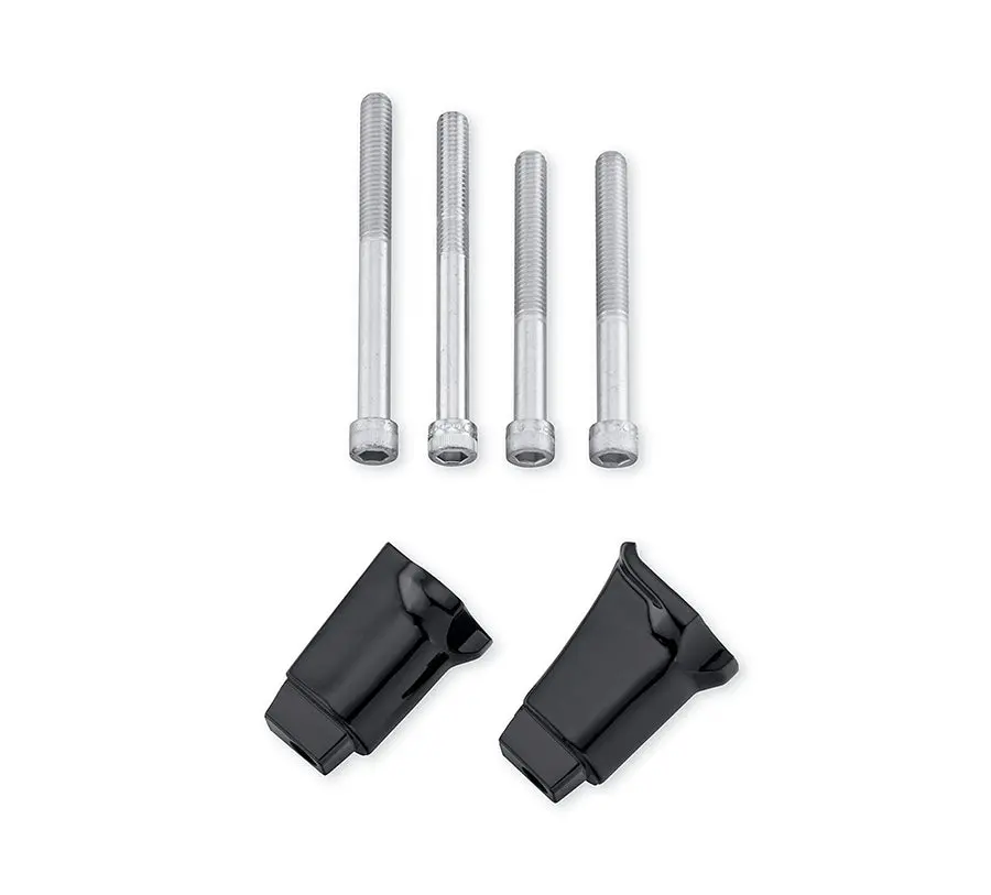 Passenger Footboard Adapter Set Black - V-Twin Mfg. 1