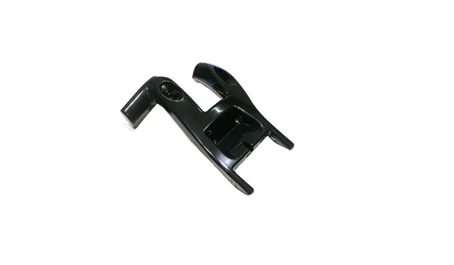 M8 Left Bracket Footboard Mount Black - V-Twin Mfg. 1