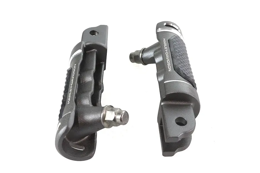 M8 Nyc Style Driver Footpeg Set Graphite - V-Twin Mfg. 1