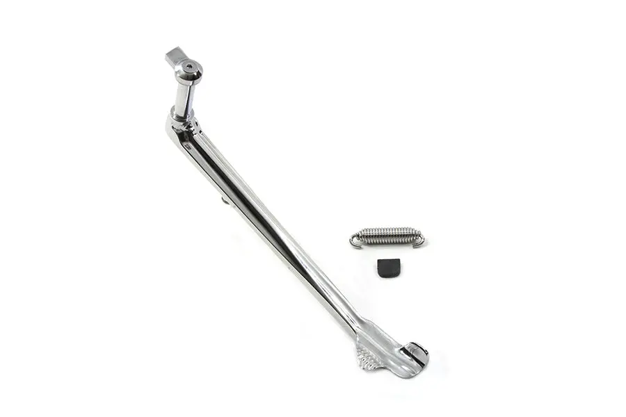 Chrome Kickstand Leg With Lock Tab - V-Twin Mfg. 1